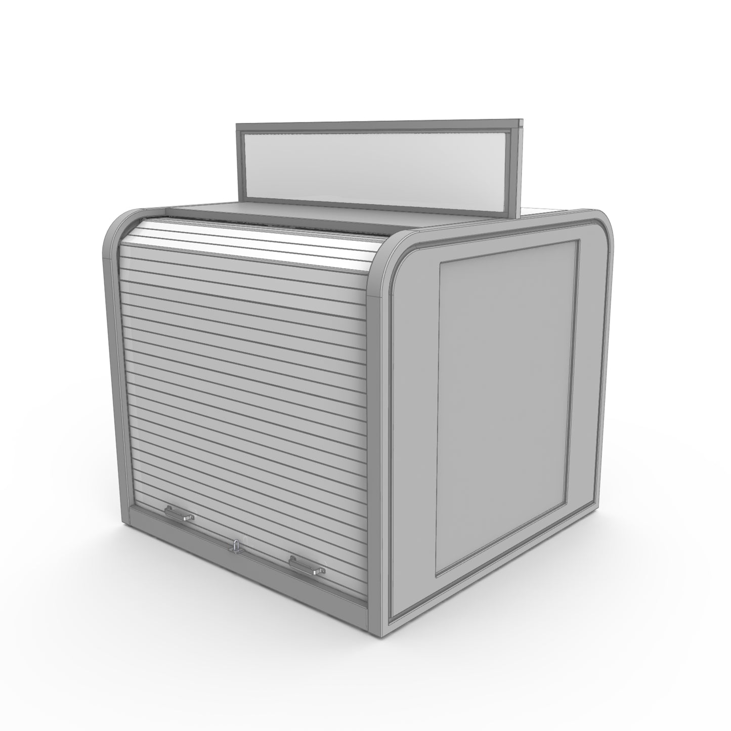 48" Security Merchandiser | Double-Sided
