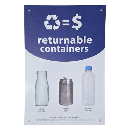 Returnable Graphic for Multistream Bin