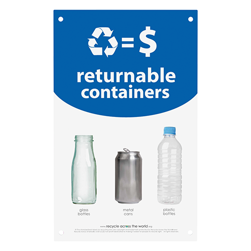 MULTISTREAM BLUE RECYCLE GRAPHIC PANELS .060 ABS 4/0 WITH 4 HOLES (SHELL)