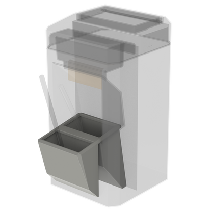 Double Bucket For Pump Island Service Unit