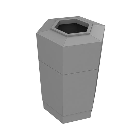 Hexagon Refuse Container