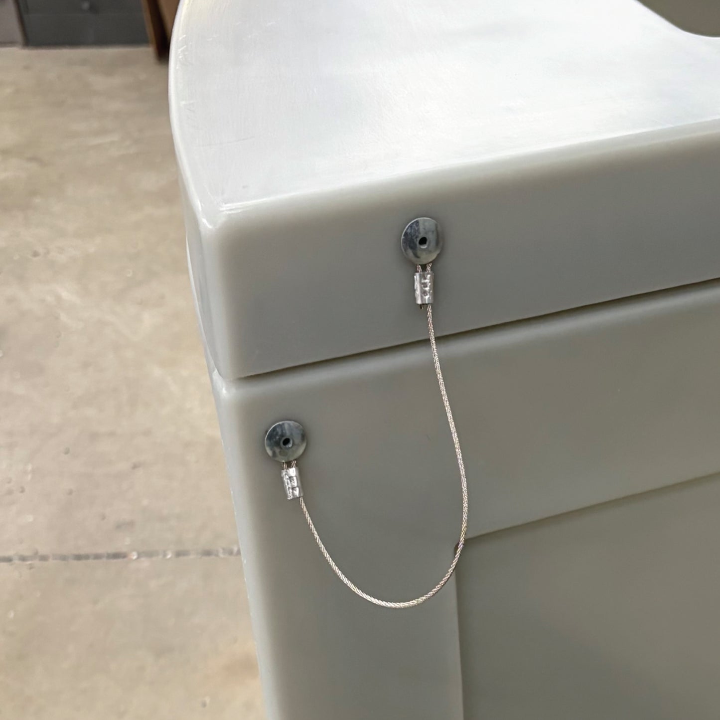 Industrial Lid Security Cable